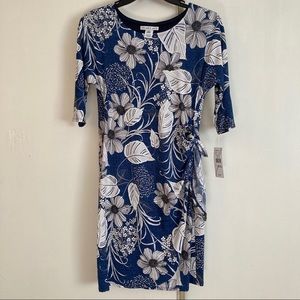 Blue Floral Dress